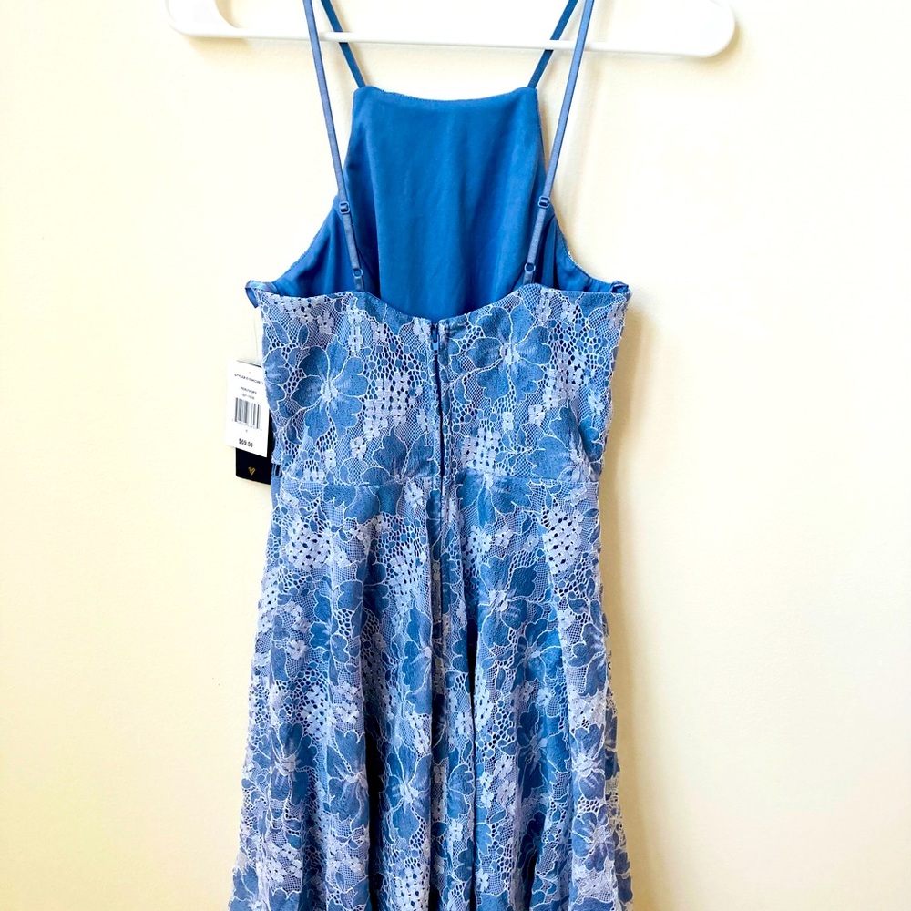 City Triangles Blue Grey dress - Picture 4 of 4